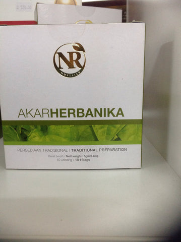 Akar herbanika 10 t bags