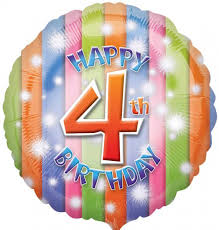 Happy 4th Birthday