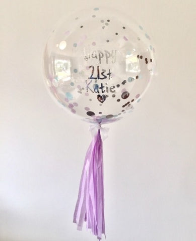 Bubble confetti