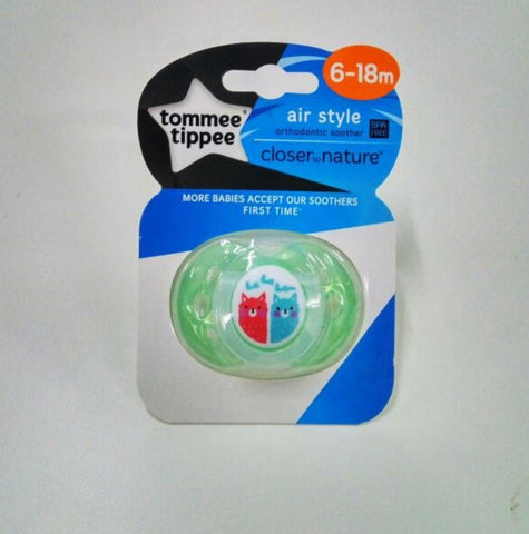 Tommee Tippee Closer to Nature Air Style Orthodontic Soother