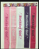 Sash Birthday Girl