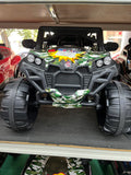 RIDE ON JEEP CRAWLER TWO SEATER LED HEADLAMPS 12V MUSICAL RIDE ON CAR ELECTRIC KIDS