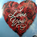 I Love You Foil Balloon - Roses