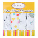 Autumnz Cotton Muslin Washcloth