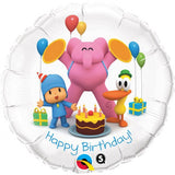 Pocoyo Happy Birthday Qualatex Bubbles
