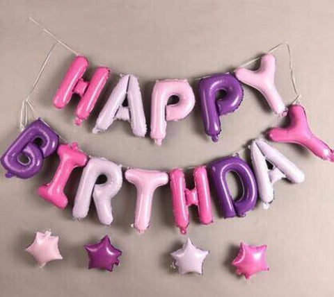 HAPPY BIRTHDAY FOIL SET