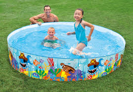 Intex Ocean Reef Snapset Instant Kids Swimming Pool