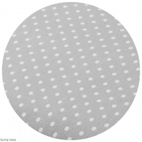 Comfy Baby Pillow Cover Grey Dot - Size S