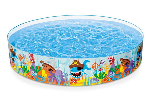 Intex Ocean Reef Snapset Instant Kids Swimming Pool