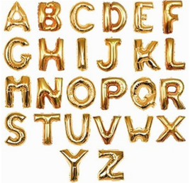 Alphabet balloon (7inch)