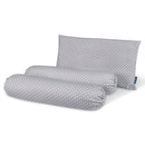 COMFY LIVING BOLSTER & PILLOW SET SIZE L