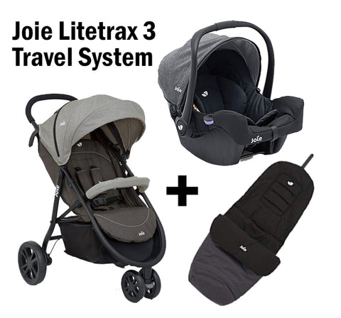 Joie Litetrax 3 Travel System