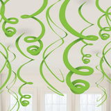 Amscan 12 Swirl Decorations