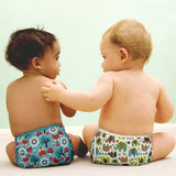 Miosoft Nappy Cover - Size 1 (<9kg) - Elephant Parade