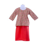 Girl's Little Flower Baju Kurung