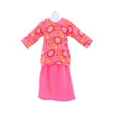 Girl's Print Flower Pink Paisley