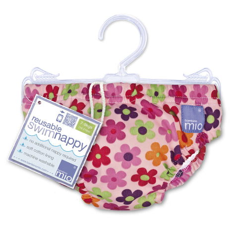 Swim Nappies - Pink Daisy