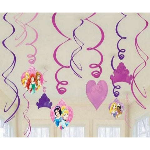Disney Princess Swirl Decorations