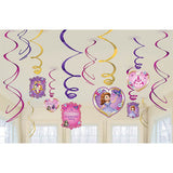 Sofia the FIrst Swirl Decorations